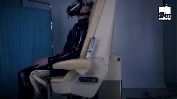 Axel Abysse Sits On Gyne Chair For Intense Anal Fisting