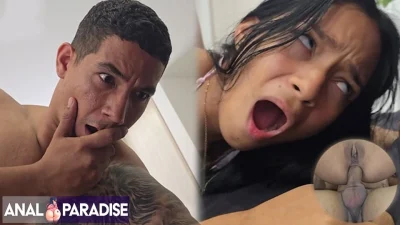 BY MISTAKE, I PUT IT IN EMMA ANTURIN’S ASS, HOT ANAL FUCK