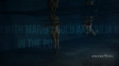 Night manager with Marina Gold and Julia North in the pool