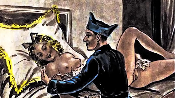 vintage erotic drawings