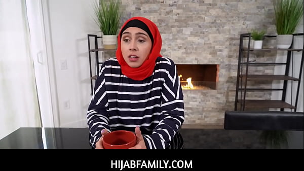 HijabFamily  –  Horny Stepson Teaches Middle Eastern Stepmom Lilly Hall How To Give The Best Blowjobs