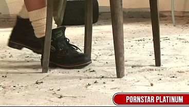 Horny Caylian Curtis Plays With A Big Dildo Just Like A True Slut!