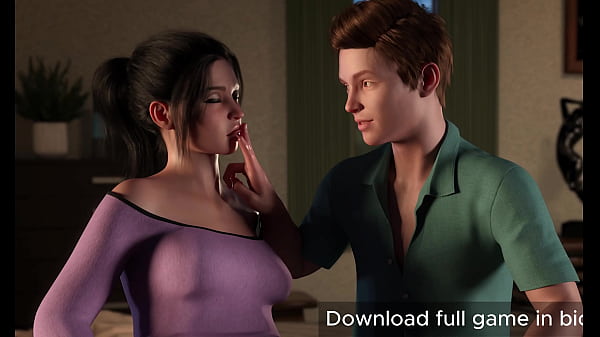 Hot teen gets fingered in her room and licks her own cum from her man’s hand – (You can download full game in bio)