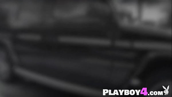 Huge tits MILF and hot Latin washing car with their hot friends in lingerie