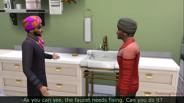 Indian plumber fucks client’s wife