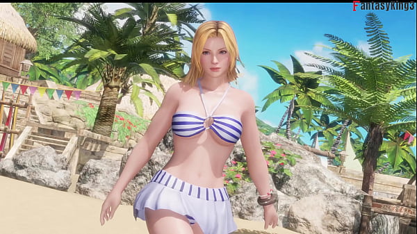Kasumi fucking in a beach Trailer DOA | FKing3-D E8 | Full Movie on Sheer & PTRN: Fantasyking3