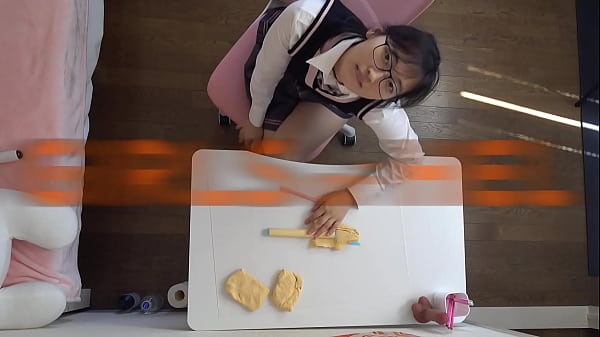 Naughty Asian student is obsessed with dicks!