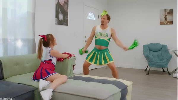 PenthouseGold.com – Cute Cheerleader Katie Kush Takes A Pussy Pounding After Sucking Cock