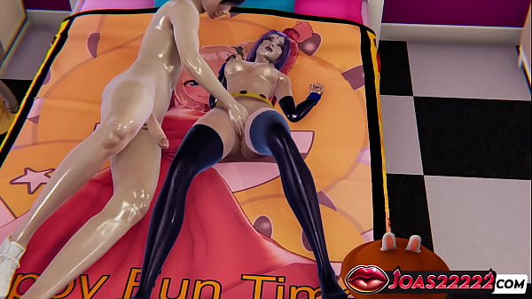 Sexy Raven Rule34  – Big Tits With Piercings, Pussy Licking & Intense Fingering Squirt