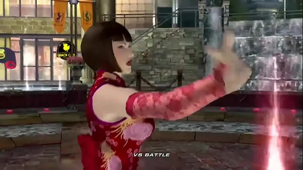Tekken 6 Anna Williams ballbusting Lee