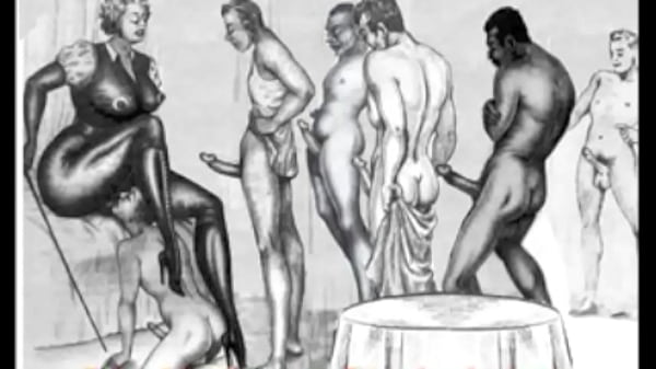 vintage erotic drawings