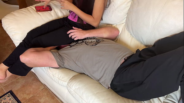 Wife Full Weight Facesitting on Husband