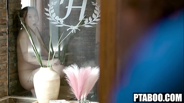 WTF! My Hot Cheerleader Stepsis Caught Rubbing her Pussy in Shower and Bangs my BBC Kimmy Kimm, Mighty Dee