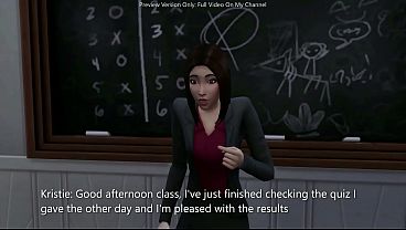Asian Math Teacher Gets Penetrated And Creampied By Her Student – sims 4 – 3D animation