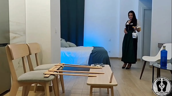 AUSTRIAN WOMAN IN DIRNDL GETTING DIRTY