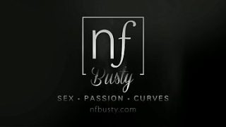 Busty Lucy Li Says “Lick My Big Tits Harder” as Vanessa Decker Fingers Her Wet Pussy Deeply