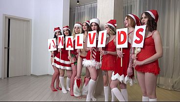 Christmas Anal Orgy 8v4 with Goldie Small Carla Cage Ellis Baileys Sofi Li Rina Ray Fiore Sun and Milena Briz – Backstage Сamera 2