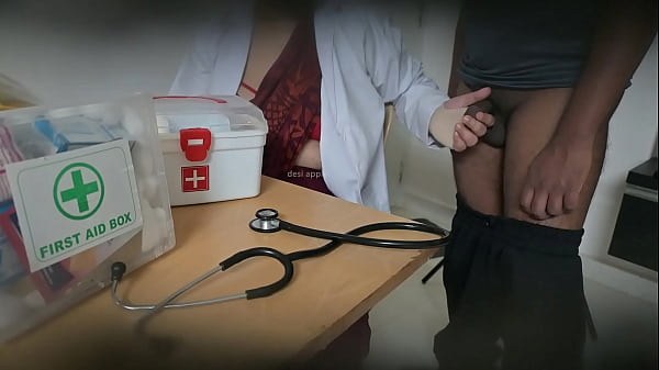 Doctor USING PATIENT dick to satisfy her pussy