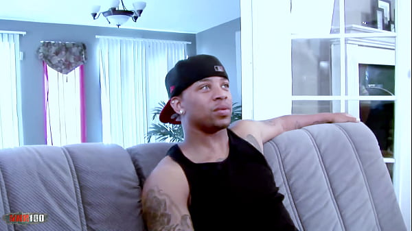 Ebony cutie Dior Millian gags on J Strokes’ thick black cock before wild pussy pounding