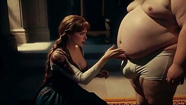 Fiery Braided Redhead Princess Broken – Innocent Winter Royal Turns Into Cum-Guzzling Cowgirl Slut