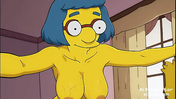 Luan Simpsons Porn and Hentai Ai compilation sexy and naked