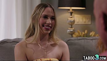 Petite teen Khloe Kapri agrees to a threesome as part of the job interview