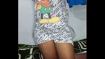 Stripping Naked, Self Sucking On Her Perfect Pointy Tits & Playing With Her Natural Full Round Boobs. Naughty Nurse: Sexy Breast Fondling Complication