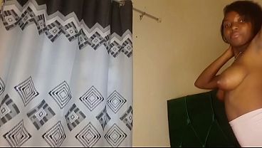 Valentines day massive fingering her self