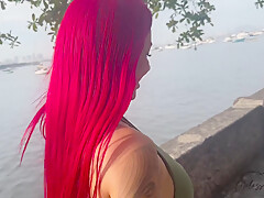 We Went For A Walk With Exhibitionism, He Already Had A Hard-on Wanting To Fuck Me, We Got Home And I Got Fucked In The Ass