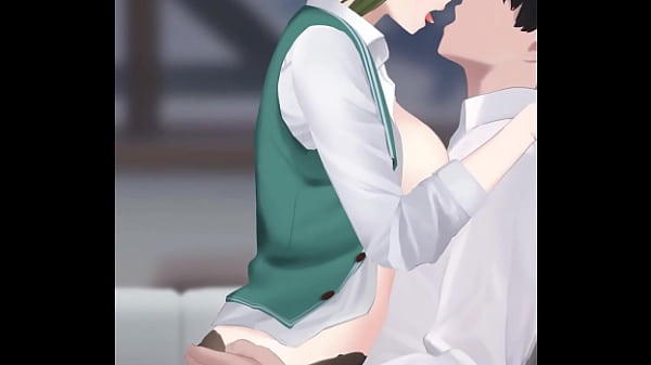 Anime cartoon couple having sex