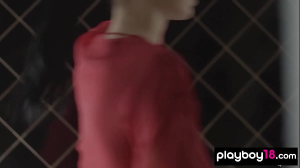 Big tits Latvian teen Simone drops off her robe and takes a romantic bath