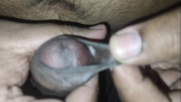 CLOSE UP BIG COCK SLOMO PEEHOLE AND FORESKIN PLAY INTENSE CUM
