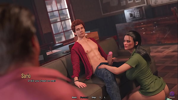 Cuckold Husband Watching His Wife Sucking My Big Dick – 3D Hentai Animated Porn – Life in Santa County