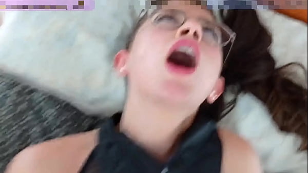 CUM ON BRACES COSPLAY TEEN NERDY GLASSES BLOWJOB FUCK SHANA