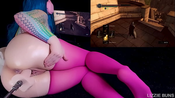 Dark Souls Fuck Machine Challenge #11 – Iron Golem (cumming and squirting at the end)