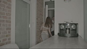 I couldn’t resist and had to go fuck my neighbor when I saw her in lingerie through the window – Sybil Kailena & Christian Clay