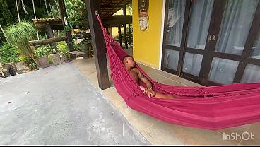 loira CASADA safada esperou todos irem para dentro e veio sentir minha pica preta em pleno ceu aberto, se lambuzou na rede (COMPLETO NO RED)