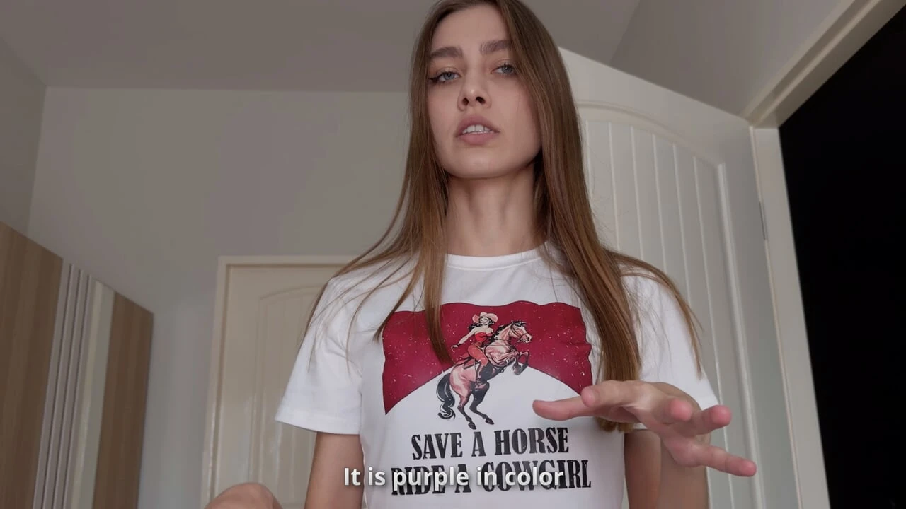 Step sis gave me a blowjob while getting ready for the date.