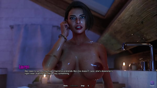 Touching My Horny Stepmom’s Pussy While Bathing Together – 3D Hentai Animated Porn – Life in Santa County