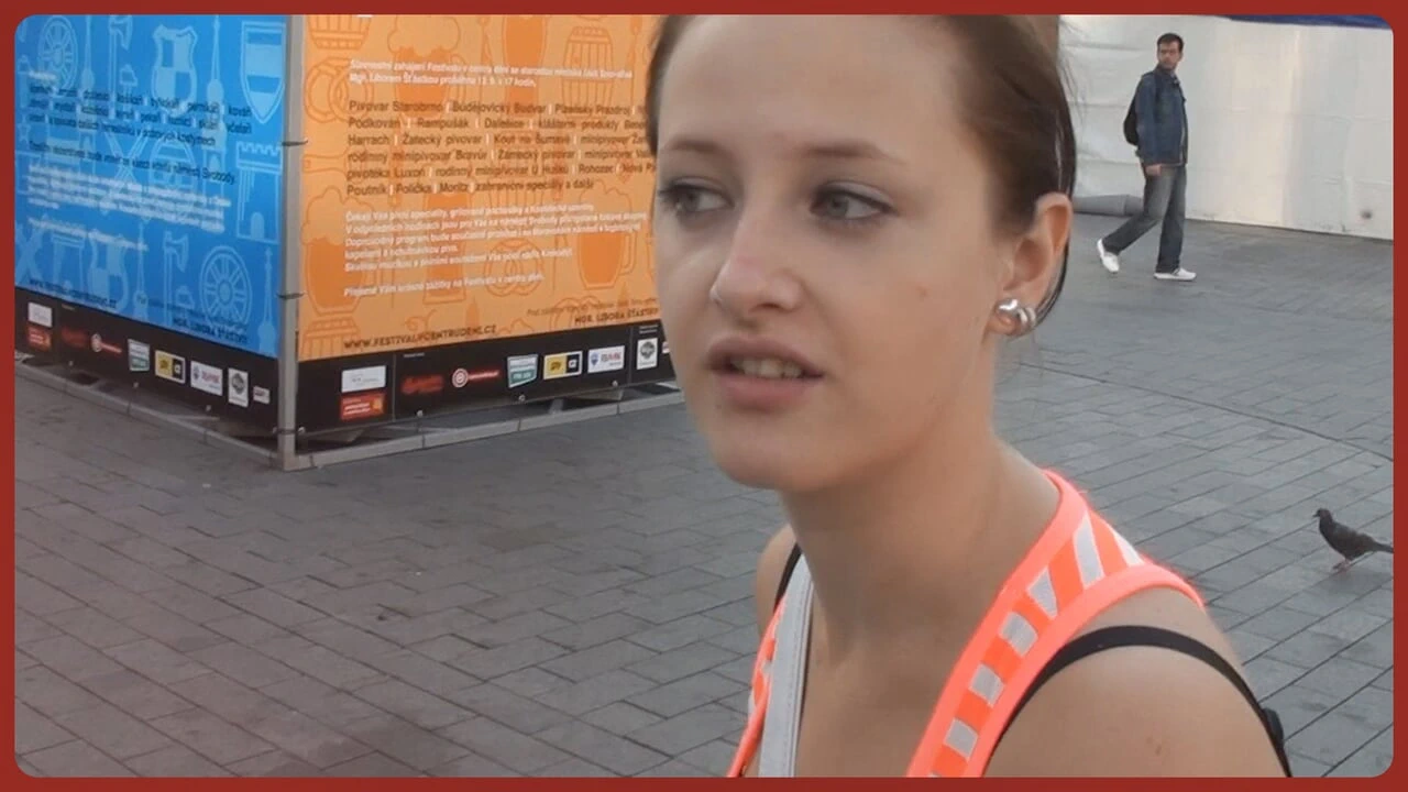 18 y.o with a hand up her pussy