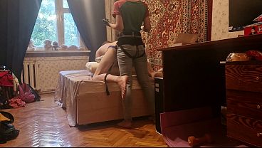 Anastasia Mistress homemade pegging Sasha Earth