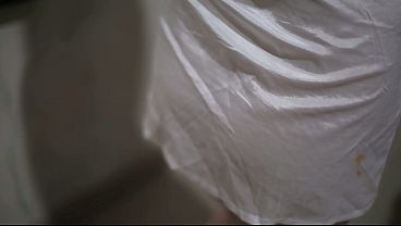 Big Ass Indian Girl fuck and creampie in bathroom