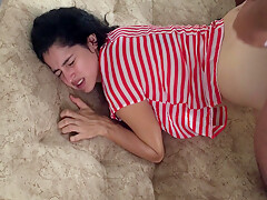 Casero Pervertido Y Cochino Me Atrapa Sin Dinero Y Me Obliga A Pagar Renta Con Sexo Anal Hasta Eycular Dentro De Mi Culo With Wide Hips