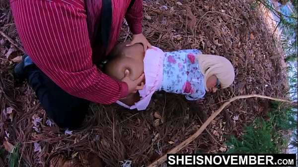 HD My Innocent Petite Step Daughter Sheisnovember Adorable POV Shaved Pussy Doggystyle and Missionary Hardcore Sex In Public Forest On The Ground By My Step Dad Big Dick, Raw Stepfamily Extreme Ebony Coitus By Msnovember