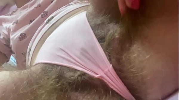 Masturbating in panties with my vibrator on my big clit