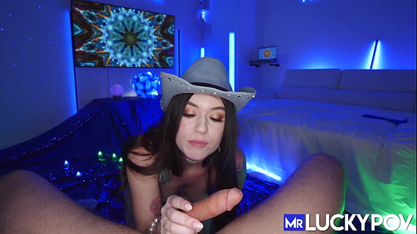 Misha Cross Rips Her Fishnets And Rides A Lucky Cock