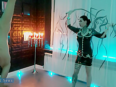 Miss Alessa Milano Upside Down Whipping