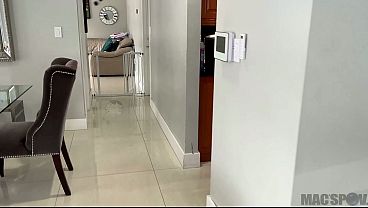 PAWG Blonde Gets Fucked in the Kitchen in Her New Lingerie – JMac – Callie Brooks –