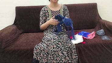 Sara is teaching her step brother what kind of bras are there how to wear them  how it look