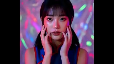 Sexy cosplay de Milk se chupa el dedo